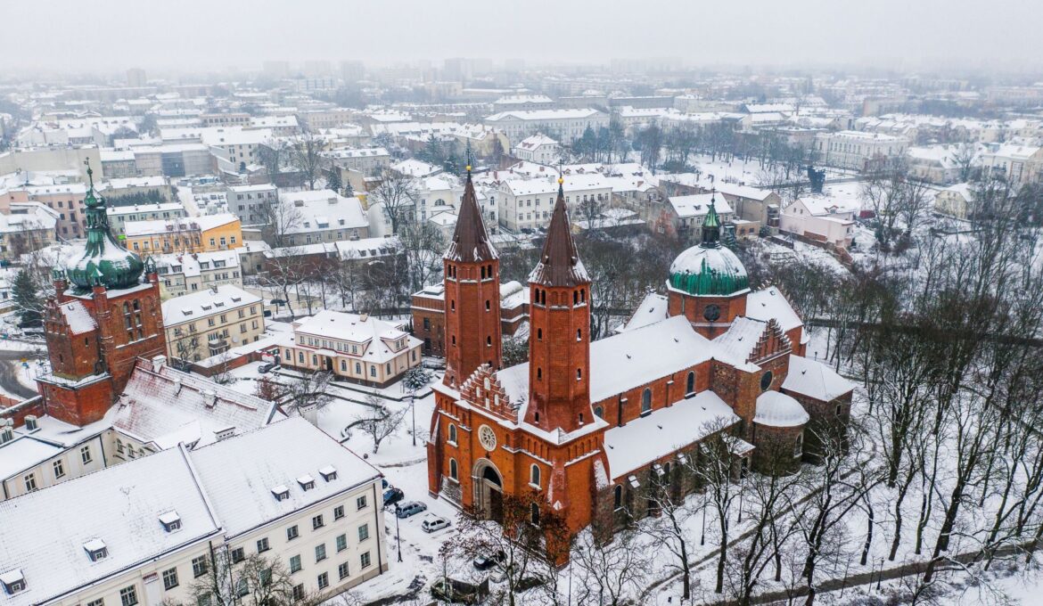 Zima w Płocku, fot. Urząd Miasta Płock