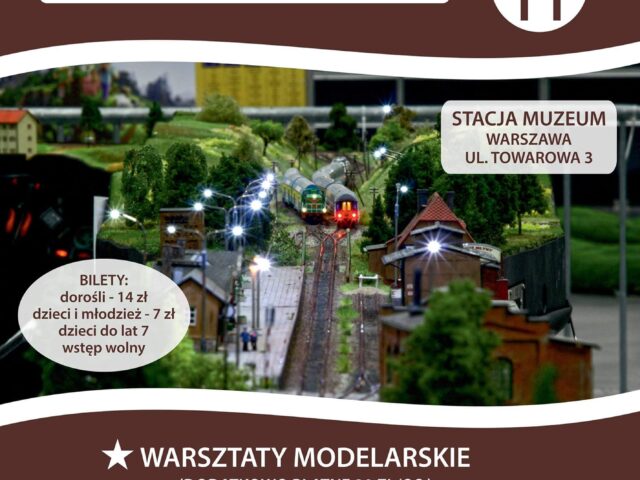 STACJA MUZEUM. V WARSZAWSKA WYSTAWA MAKIETY KOLEJOWEJ