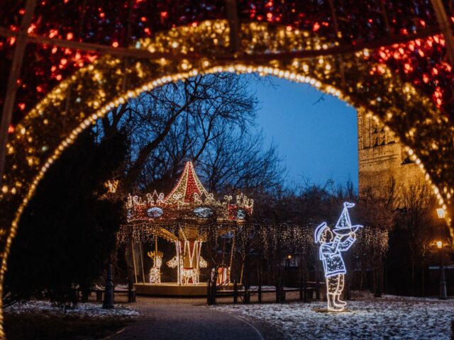 ŚNIEŻNY PŁOCK. ZIMOWA TRASA W ZOO, CHANUKA I ŚWIĄTECZNA ILUMINACJA